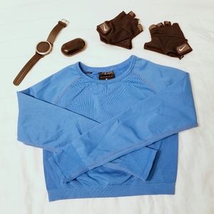 MYPROTEIN Cropped Compression Long Sleeve Top